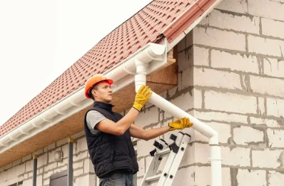 Pose et remplacement de gouttières à Serrières-en-Chautagne